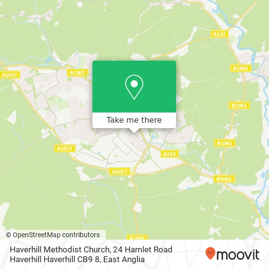 Haverhill Methodist Church, 24 Hamlet Road Haverhill Haverhill CB9 8 map