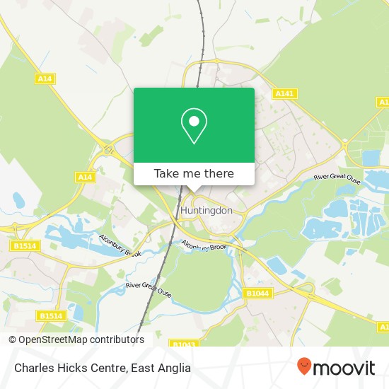 Charles Hicks Centre, 75 Ermine Street Huntingdon Huntingdon PE29 3EZ map