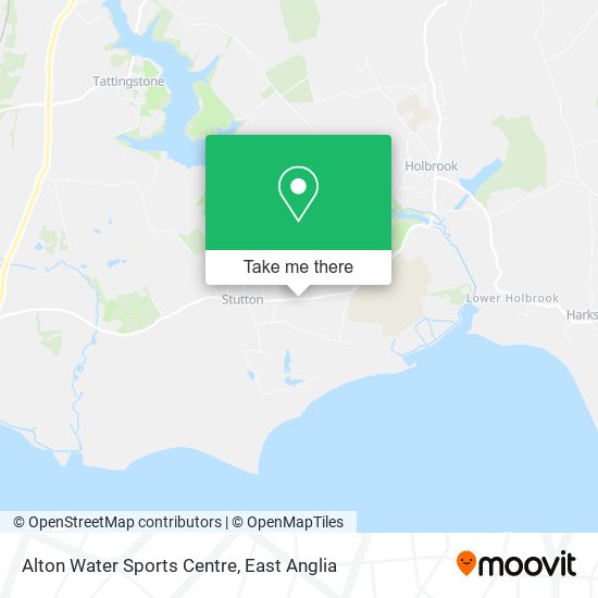 Alton Water Sports Centre map