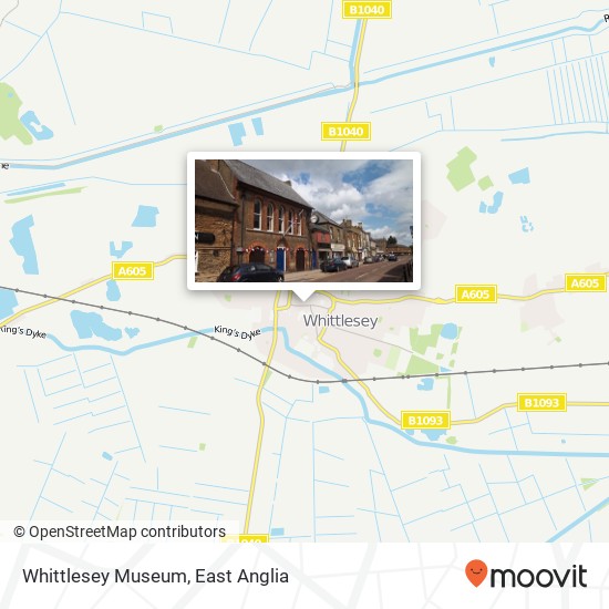 Whittlesey Museum map