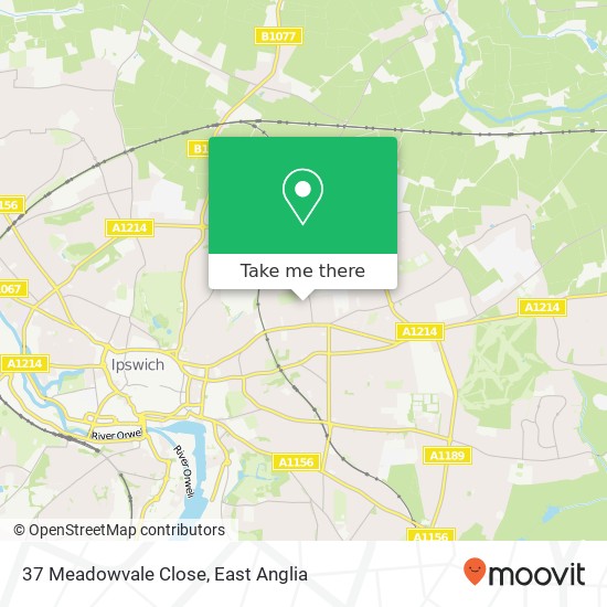 37 Meadowvale Close, Ipswich Ipswich map