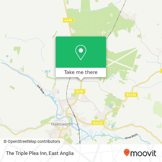 The Triple Plea Inn map