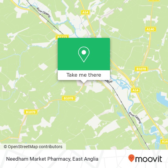 Needham Market Pharmacy map