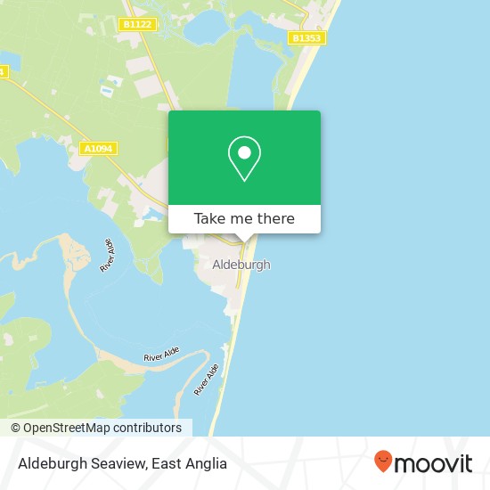 Aldeburgh Seaview, 20 High Street Aldeburgh Aldeburgh IP15 5 map