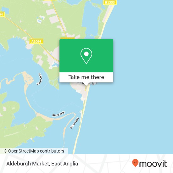 Aldeburgh Market, High Street Aldeburgh Aldeburgh IP15 5AQ map