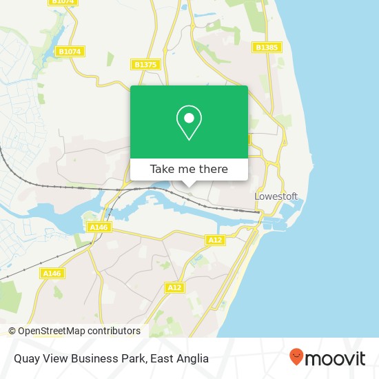 Quay View Business Park map