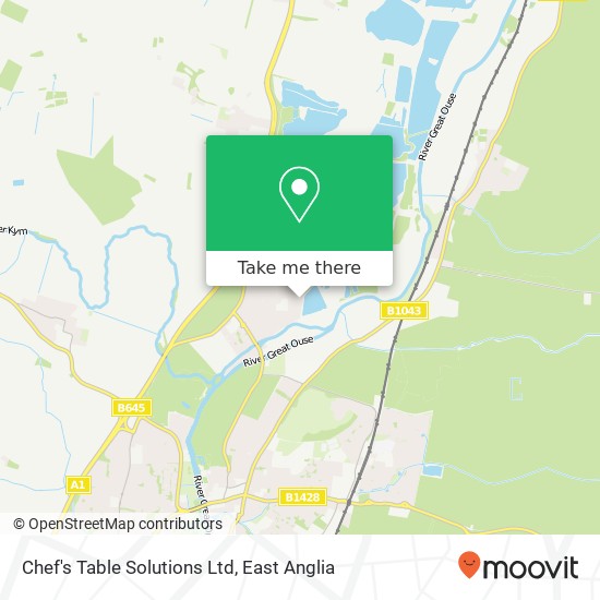 Chef's Table Solutions Ltd map