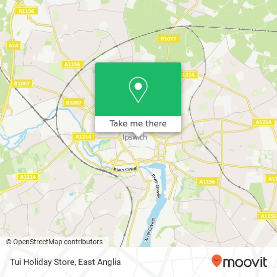 Tui Holiday Store map