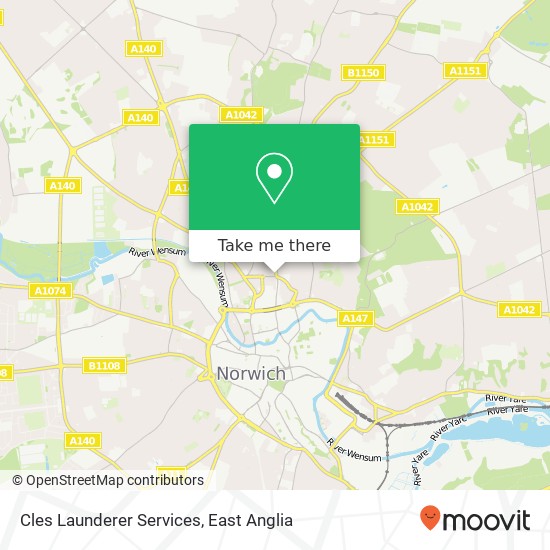 Cles Launderer Services, 2 Magdalen Road Norwich Norwich NR3 4 map