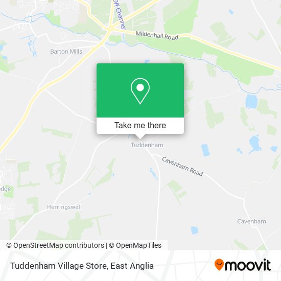 Tuddenham Village Store map