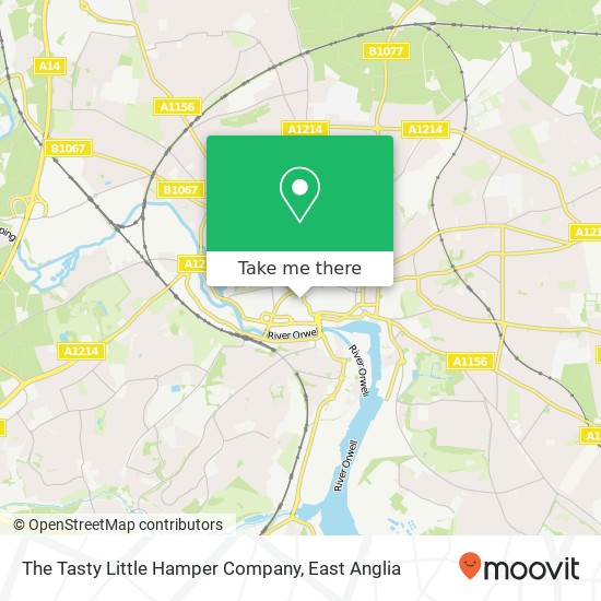 The Tasty Little Hamper Company, Cardinal Street Ipswich Ipswich IP1 1 map