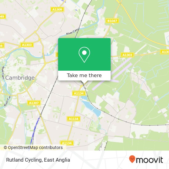 Rutland Cycling, 257 Barnwell Road Cambridge Cambridge CB5 8 map