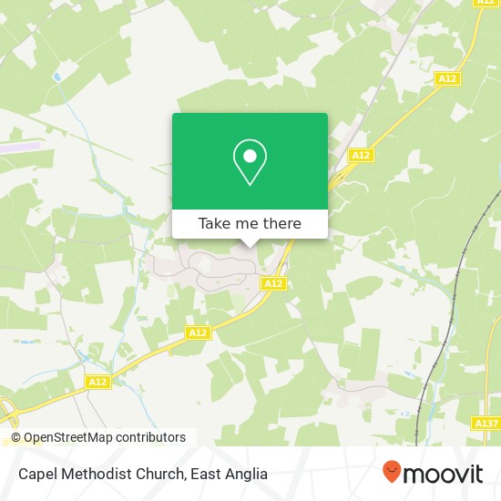 Capel Methodist Church, 8 Roundridge Road Capel Ipswich IP9 2UG map