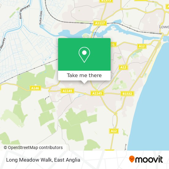 Long Meadow Walk map