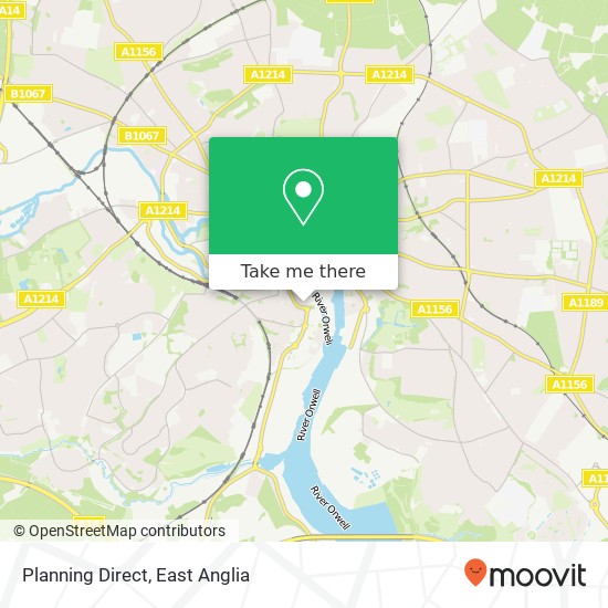 Planning Direct, Felaw Street Ipswich Ipswich IP2 8HE map