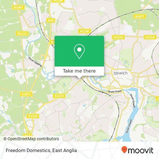 Freedom Domestics, 1 Dombey Road Ipswich Ipswich IP2 0JS map