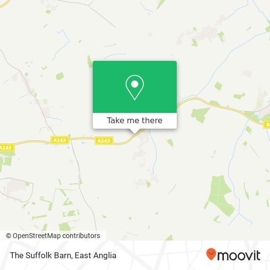 The Suffolk Barn, Bury Road Wattisfield Diss IP22 1 map