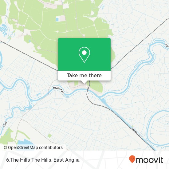 6,The Hills The Hills, Reedham Norwich map