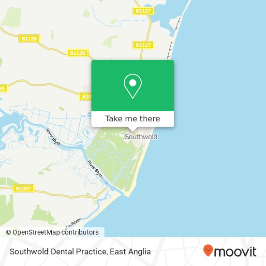 Southwold Dental Practice, 43 High Street Southwold Southwold IP18 6 map