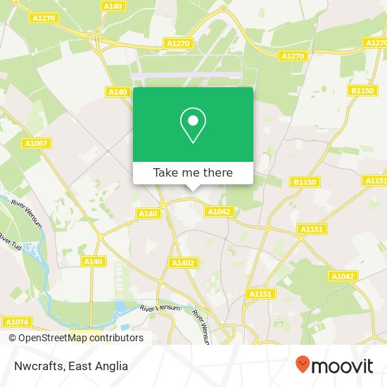 Nwcrafts, 3 Vulcan Road Hellesdon Norwich NR6 6 map