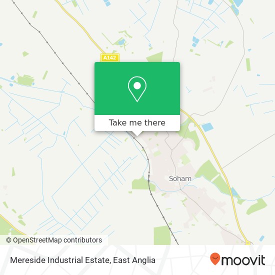 Mereside Industrial Estate map