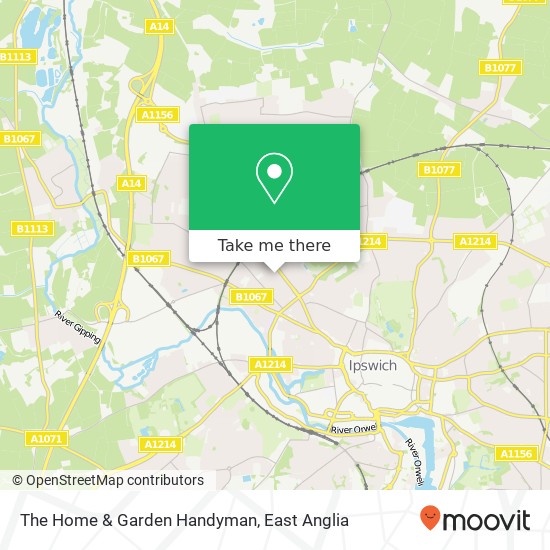 The Home & Garden Handyman, 17 Richmond Road Ipswich Ipswich IP1 4DW map