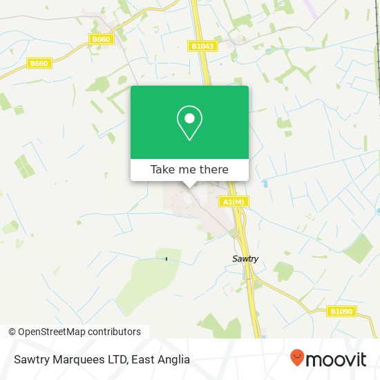 Sawtry Marquees LTD, 31 Green End Road Sawtry Huntingdon PE28 5UX map