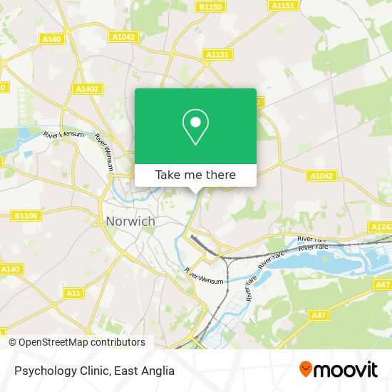 Psychology Clinic map