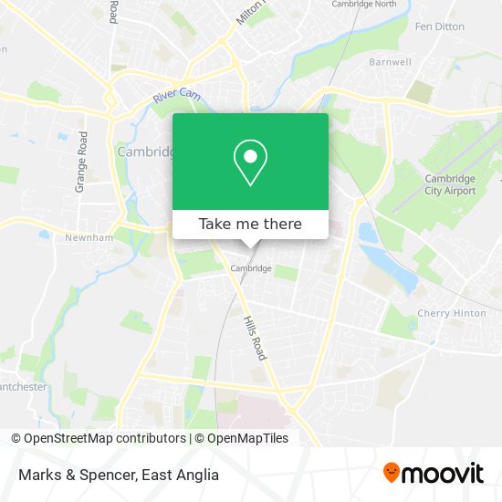 Marks & Spencer map