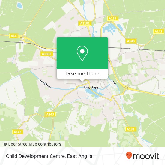 Child Development Centre map