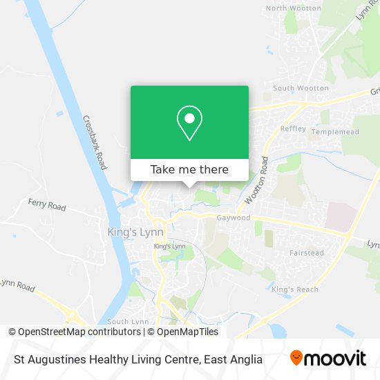 St Augustines Healthy Living Centre map