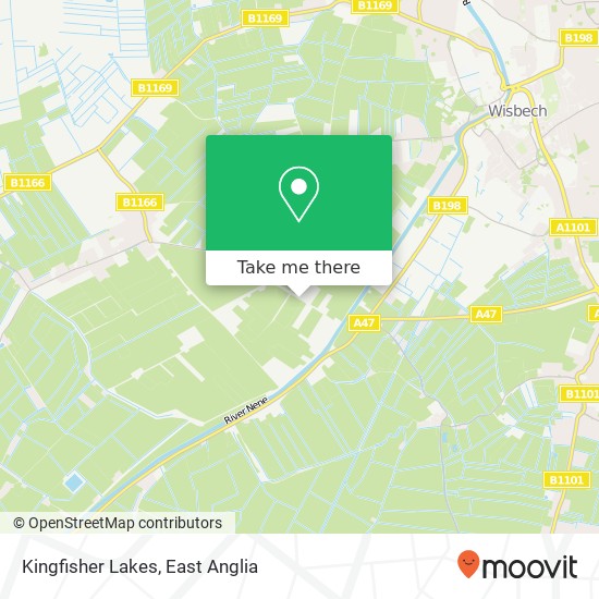Kingfisher Lakes, Lords Lane Wisbech St Mary Wisbech PE13 4 map