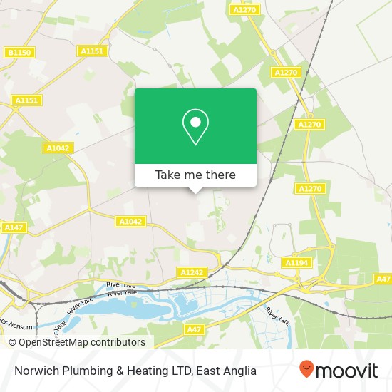 Norwich Plumbing & Heating LTD, 2 Hansell Road Thorpe St Andrew Norwich NR7 0LY map