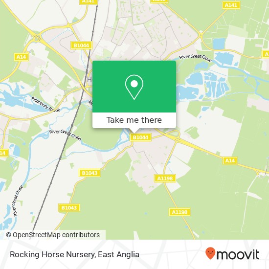 Rocking Horse Nursery, Chadley Lane Godmanchester Huntingdon PE29 2 map