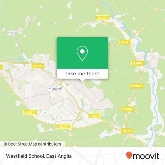 Westfield School map