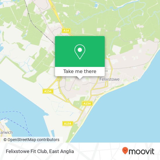 Felixstowe Fit Club, Wadgate Road Felixstowe Felixstowe IP11 2LU map