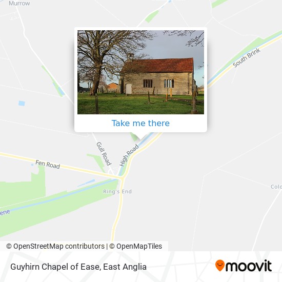 Guyhirn Chapel of Ease map