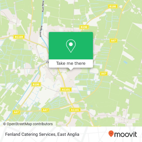 Fenland Catering Services map