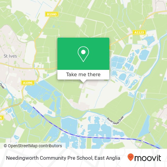 Needingworth Community Pre School, Mill Way Needingworth St Ives PE27 4 map