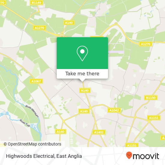 Highwoods Electrical, 109 Cromer Road Hellesdon Norwich NR6 6 map