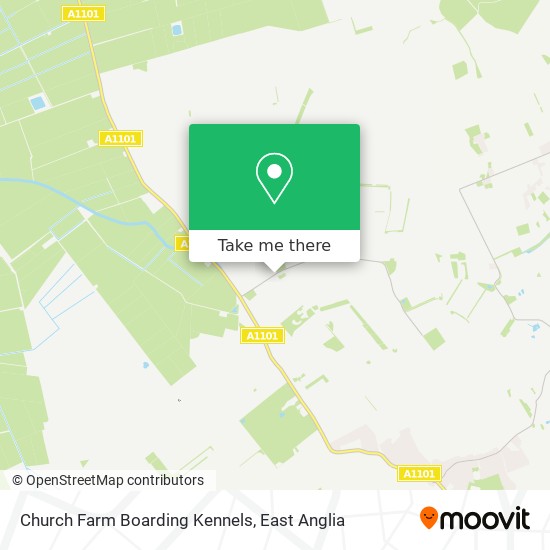 Church Farm Boarding Kennels map