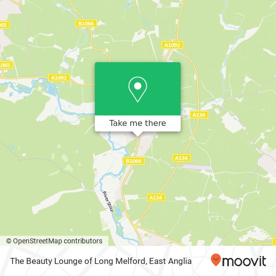 The Beauty Lounge of Long Melford, Little St Mary's Long Melford Sudbury CO10 9LB map