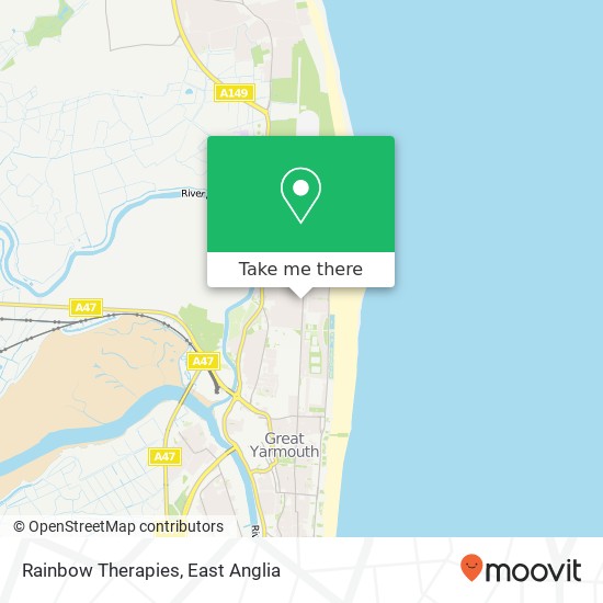 Rainbow Therapies, 43 North Denes Road Great Yarmouth Great Yarmouth NR30 4LU map