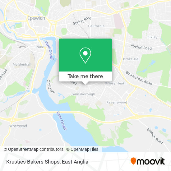 Krusties Bakers Shops map