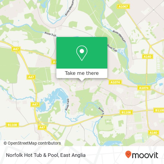 Norfolk Hot Tub & Pool, Ambrose Close Norwich Norwich NR5 9 map