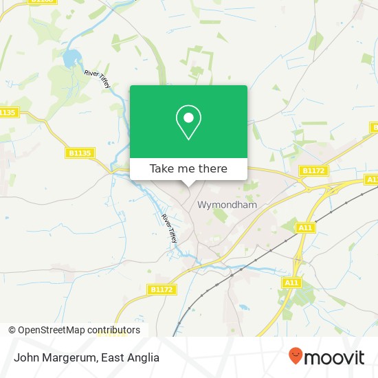 John Margerum, 44 Barnham Broom Road Wymondham Wymondham NR18 0 map