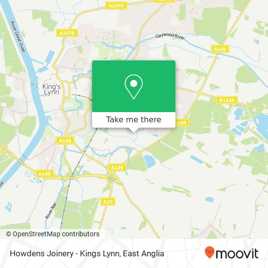 Howdens Joinery - Kings Lynn, Rollesby Road King's Lynn King's Lynn PE30 4 map