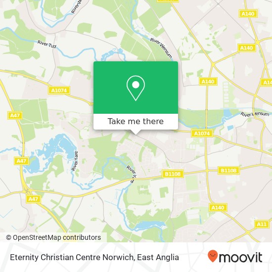 Eternity Christian Centre Norwich, 171 Earlham Green Lane Norwich Norwich NR5 8 map