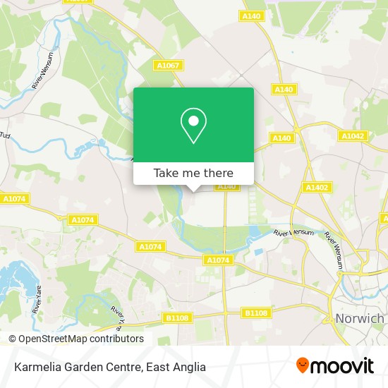 Karmelia Garden Centre map