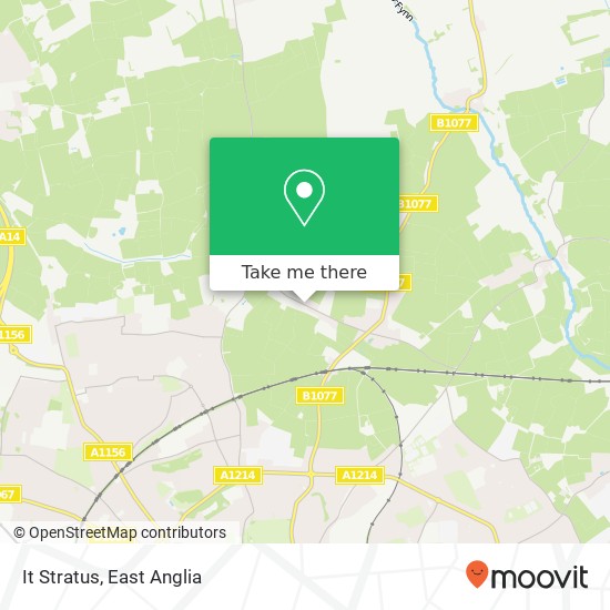It Stratus, Lower Road Westerfield Ipswich IP6 9 map